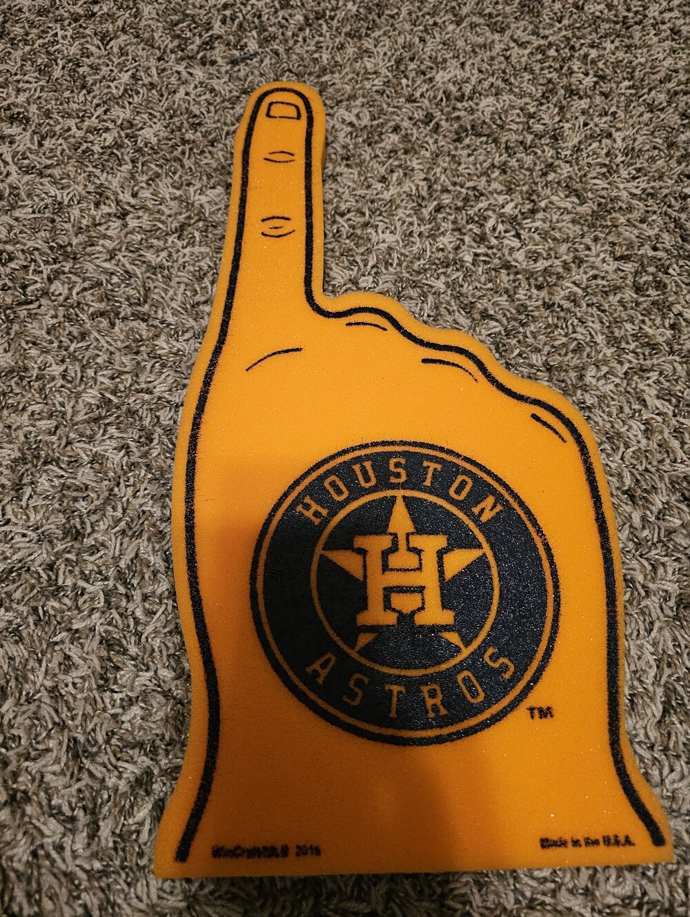 Houston Astros Foam Finger